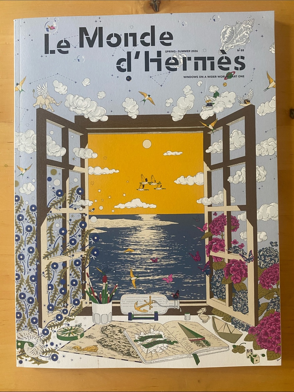 HERMES Le Monde d'Hermès # 88 Spring Summer 2026 Magazine Book Catalog English